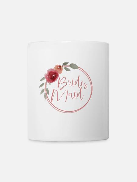 Bridesmaid - Brautjungfer - Tasse - Weiß