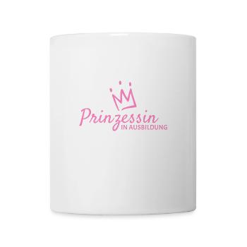 Prinzessin - Tasse - Weiß - Vorne