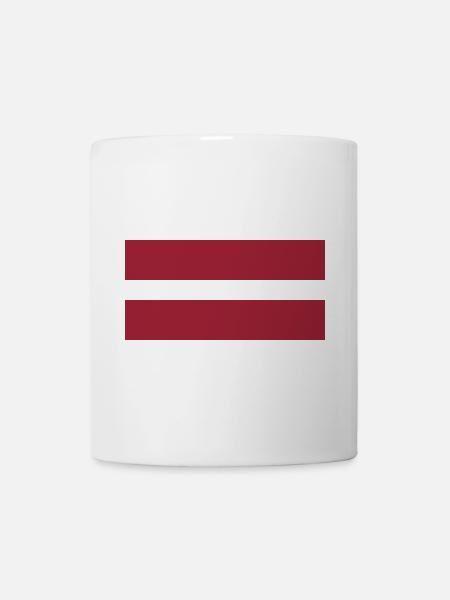 Lettland - Tasse - Weiß