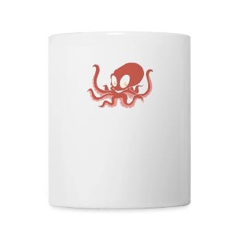 Oktopus - Tasse - Weiß - Vorne