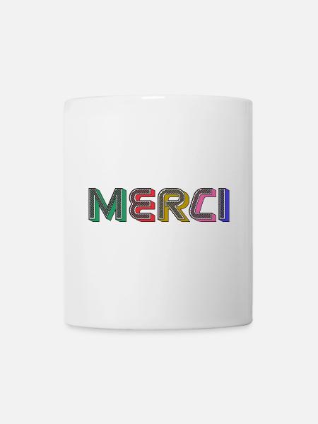 Vielen Dank - Tasse - Weiß