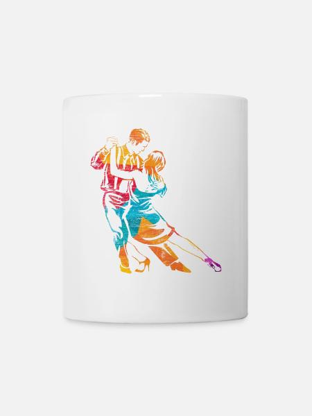 Bezaubernde Tangonacht Ballsaal - Tasse - Weiß
