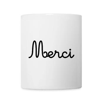 VIELEN DANK. DANKE. VIELEN DANK. JAHRESTAG. GEBURT. - Tasse - Weiß - Vorne