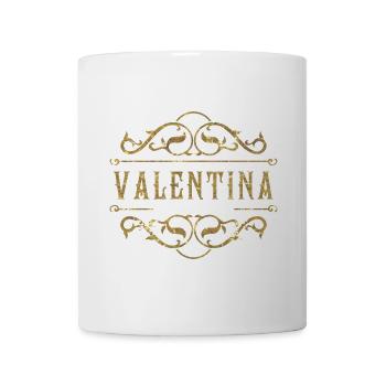 Valentina gold - Tasse - Weiß - Vorne