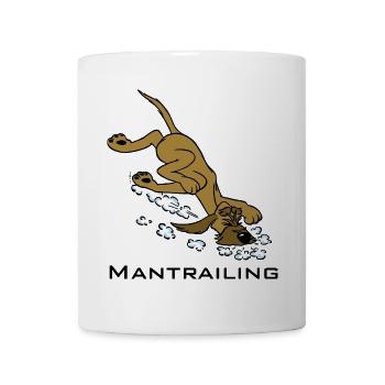Mantrailing - Tasse - Weiß - Vorne