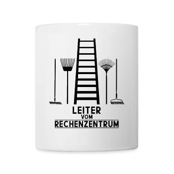 LEITER VOM RECHENZENTRUM - Tasse - Weiß - Vorne