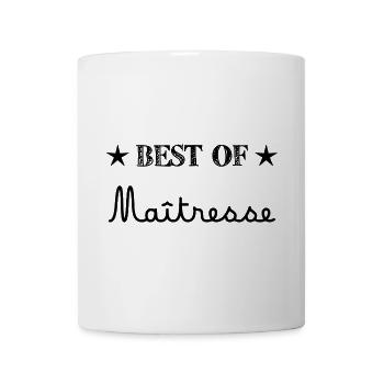 MISTRESS. THANK YOU. THANK YOU MISTRESS. GIFT - Mug - white - Front