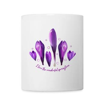 Krokusse Krokus - Tasse - Weiß - Vorne