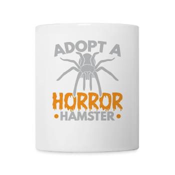 Adoptiere einen Horror-Hamster Arachnid Spinnenflü - Tasse - Weiß - Vorne