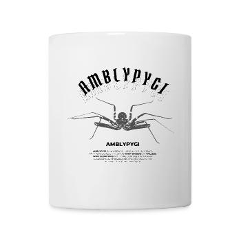 Geißelspinne - Amblypygi - Tasse - Weiß - Vorne