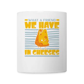 Was für ein Freund der Käse ist Käse - Tasse - Weiß - Vorne