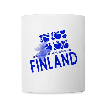 Finnland Finland - Tasse - Weiß - Vorne