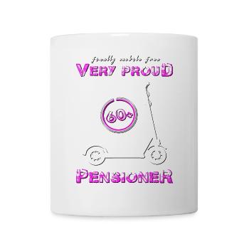 Rentnerin Rentner - Tasse - Weiß - Vorne