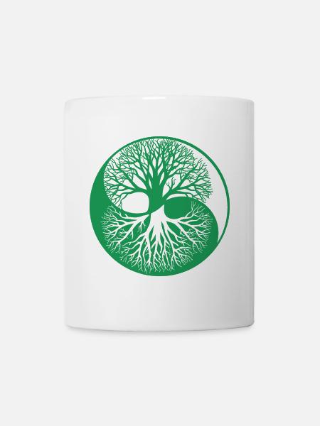 Baum des Lebens - Tasse - Weiß