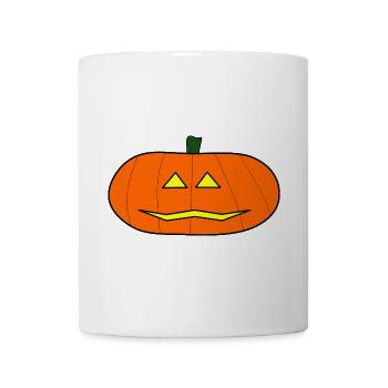HALLOWEEN. KÜRBIS. HALLOWEEN-KÜRBIS - Tasse - Weiß - Vorne