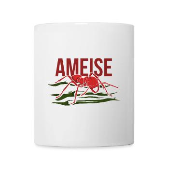 Fleißige Waldameisen Kolonie - Tasse - Weiß - Vorne