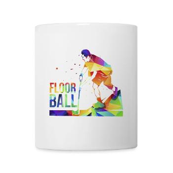 Wieselflinker Unihockey Stürmer - Tasse - Weiß - Vorne