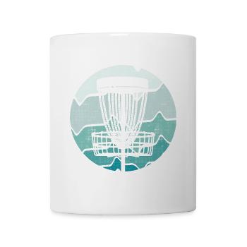 Discgolf Design Discgolfer Sport Disc Golf - Tasse - Weiß - Vorne
