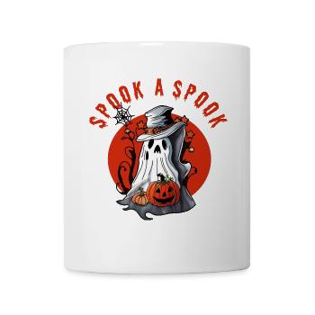 Erschrecke einen Spuk! - Tasse - Weiß - Vorne