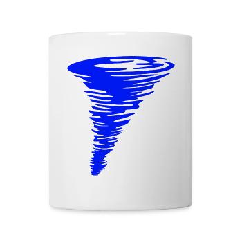 Tornado - Tasse - Weiß - Vorne