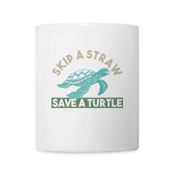 Meer Plastik Plastikverschmutzung - Tasse - Weiß - Vorne