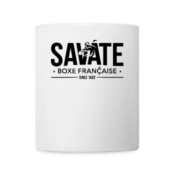 Savate Instruktor Französische Kampfsportarten Kickboxen - Tasse - Weiß - Vorne