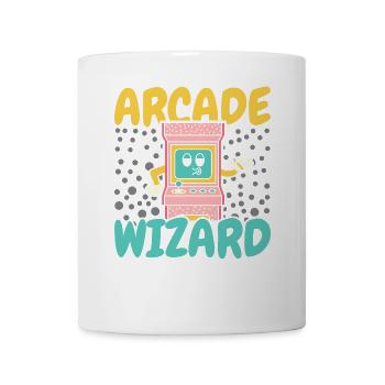 Arcade Spiele Video Spiel Spiel Nerd Streamer - Tasse - Weiß - Vorne