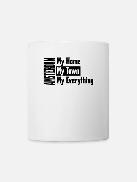 Amsterdam Niederlande - Tasse - Weiß