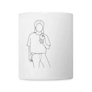 Keep cool - Tasse - Weiß - Vorne