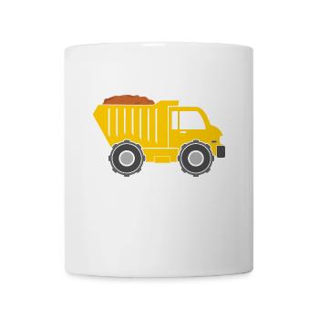 Laster LKW - Tasse - Weiß - Vorne