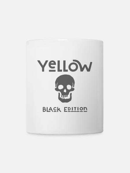 Yellow Black Edition - Tasse - Weiß