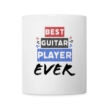 Bester Gitarrist aller Zeiten - Tasse - Weiß - Vorne