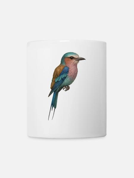 Lilac Bird – tropisch & traumhaft - Tasse - Weiß
