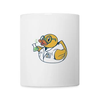 Badeente Wissenschaftler - Tasse - Weiß - Vorne