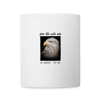 Steinadler - Join the wild side - Fotoprint - Tasse - Weiß - Vorne