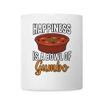 Gumbo-Liebhaber Foodie Louisiana Essen Cajun-Küche - Tasse - Weiß - Vorne