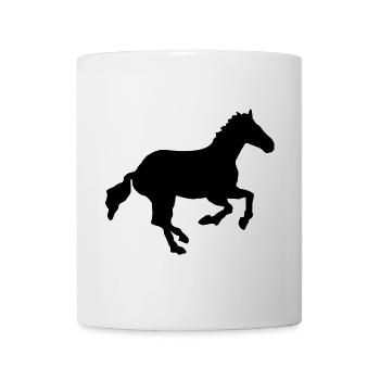 wildpferd - Tasse - Weiß - Vorne