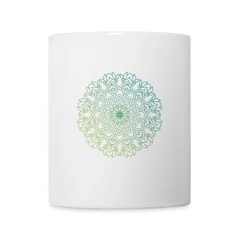 Mandala - Tasse - Weiß - Vorne