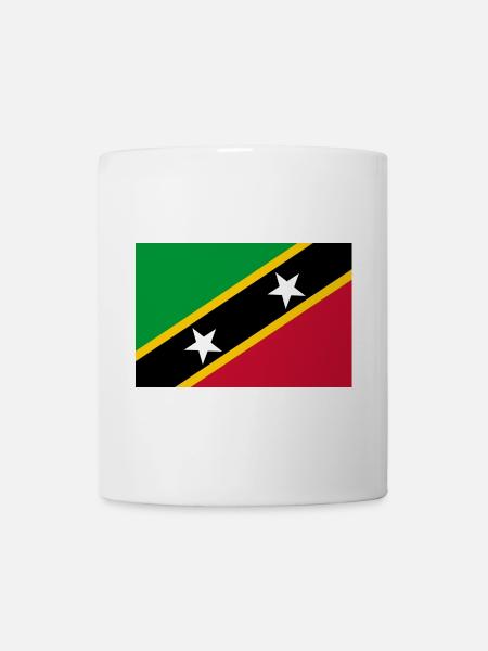 St. Kitts und Nevis - Tasse - Weiß