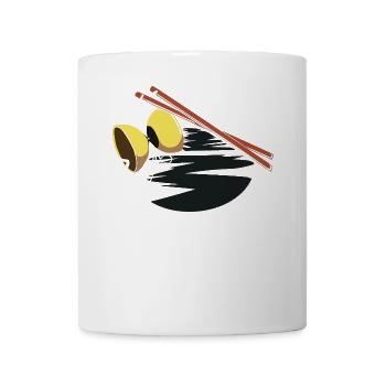 Schwungvoller Diabolo Jongleur - Tasse - Weiß - Vorne