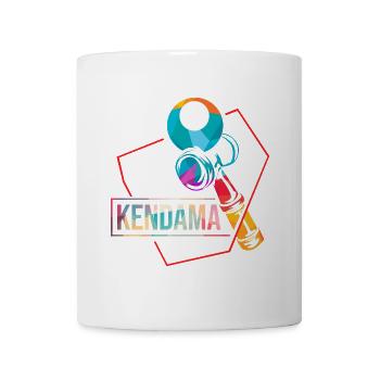 Spritziger Kendama Trickvariation - Tasse - Weiß - Vorne