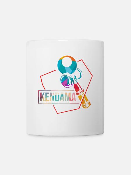 Spritziger Kendama Trickvariation - Tasse - Weiß