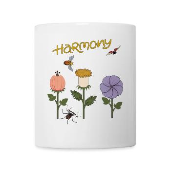 Harmony Flowers - Mug - white - Front