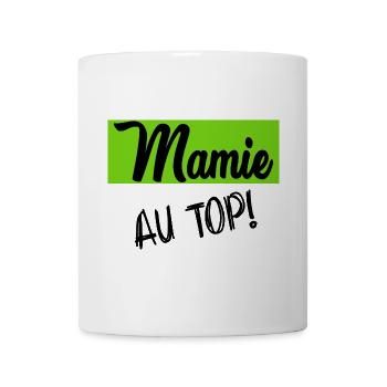 OMA. MUTTERTAG. ALLES GUTE ZUM OMA-TAG. ICH LIEBE DICH - Tasse - Weiß - Vorne