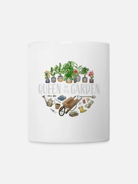 Queen of the garden - Tasse - Weiß