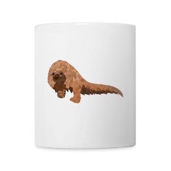 Pangolin Schuppentier bedrohte Tierart Pholidota - Tasse - Weiß - Vorne