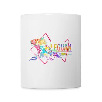 Schillernder Leguan Regenwaldbewohner - Tasse - Weiß - Vorne