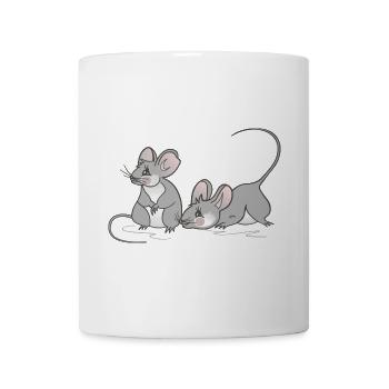Mouse mouse children women birthday - Mug - white - Front