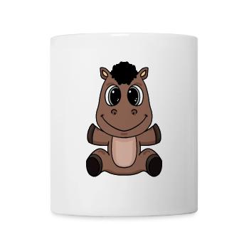 Pferd - Tasse - Weiß - Vorne