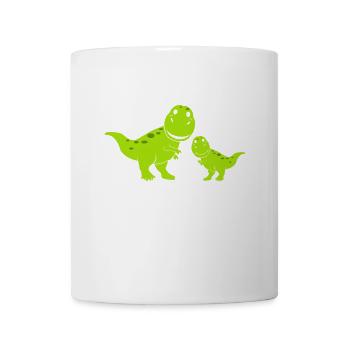 Dinos Dinosaurs - Tasse - Weiß - Vorne